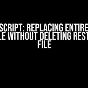 Batch Script: Replacing Entire Line in Text File Without Deleting Rest of the File